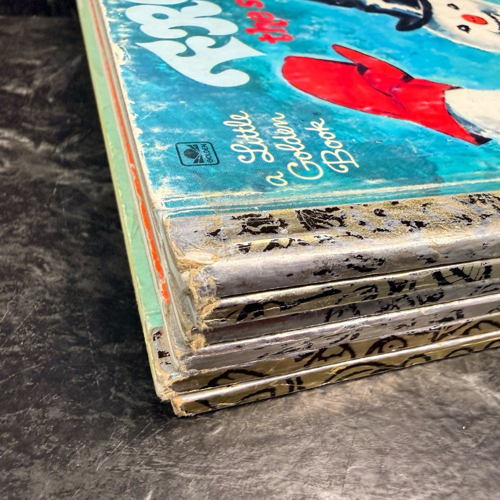 1950-1976 WESTERN PUBLISHING COMPANY A Little Golden Book Lot (6 Books) - Picture 15 of 15